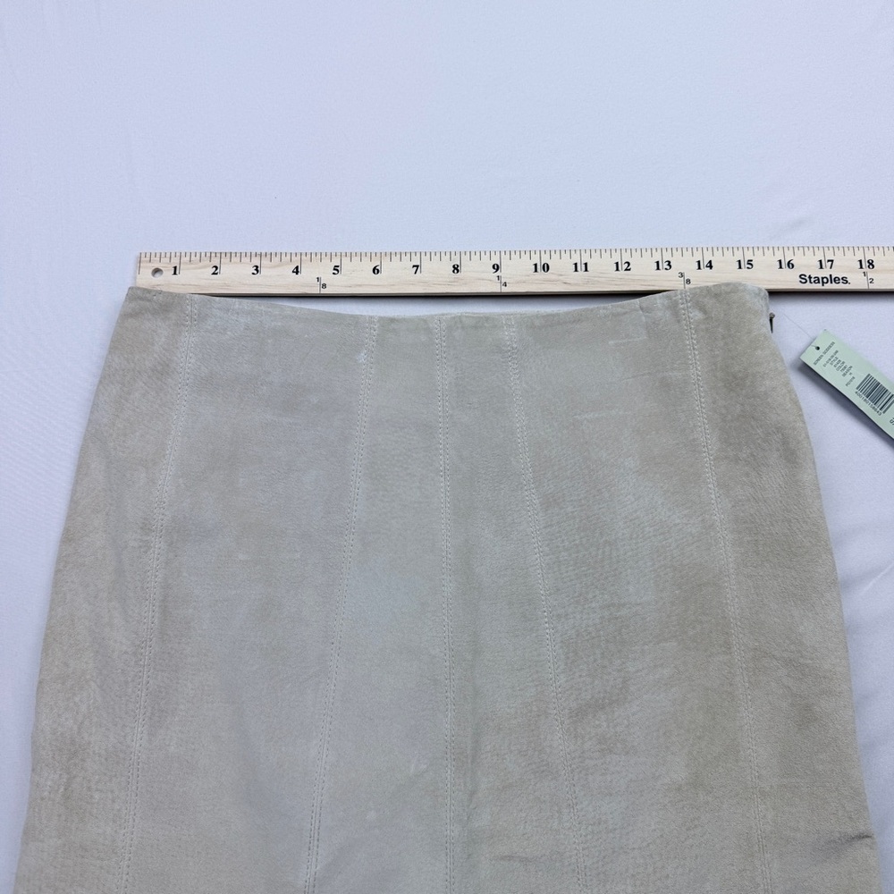 Ideology women's 100% suede leather skirt - Picture 4 of 10